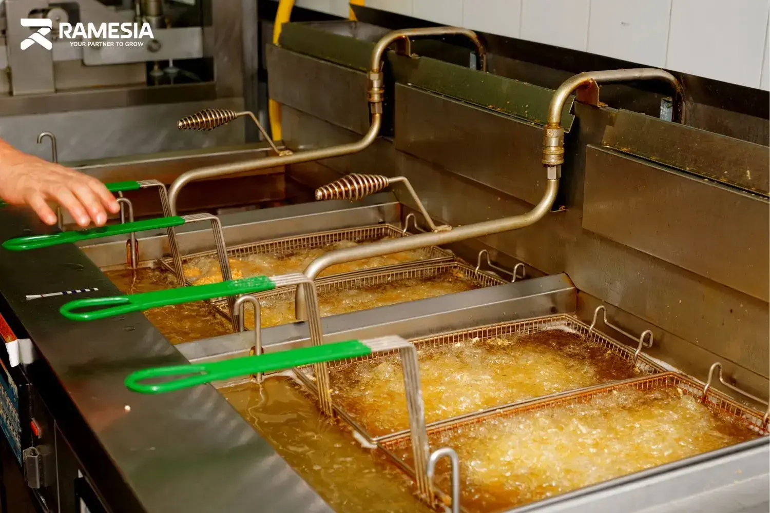 Deep Fryer Restoran Deep fryer untuk penggunaan di restoran