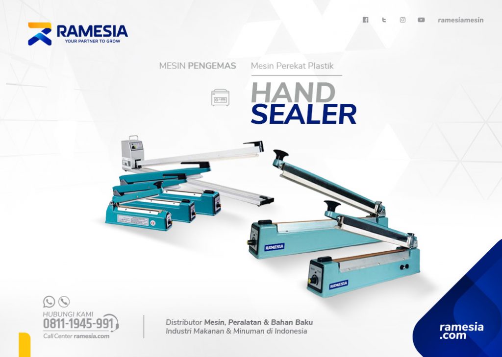 Hand Sealer Plastik Banner