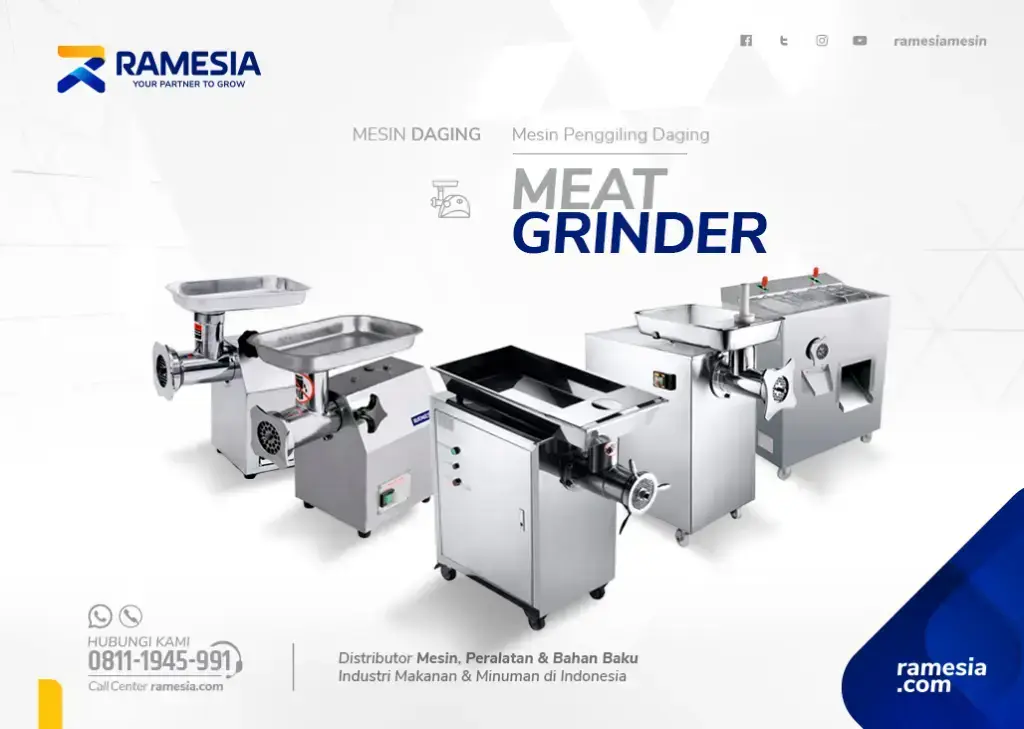 Mesin Giling Daging Banner