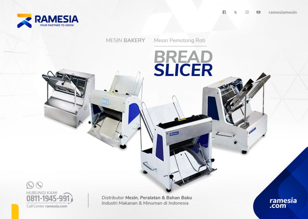 Mesin Pemotong Roti Tawar Bread Slicer