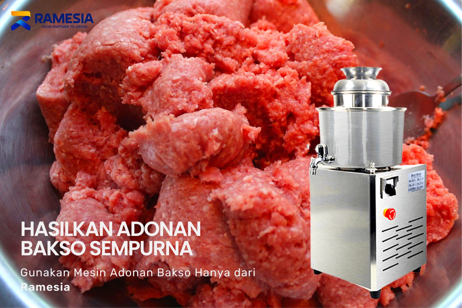 Banner Promo Meat Mixer