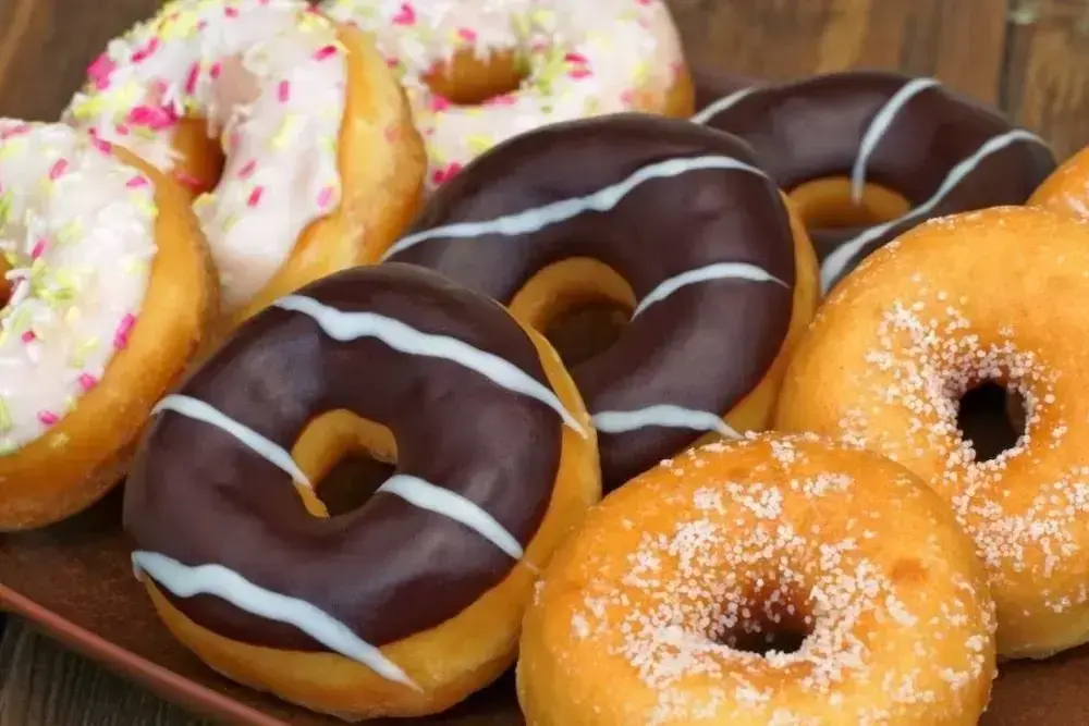 Donat kentang siap disajikan