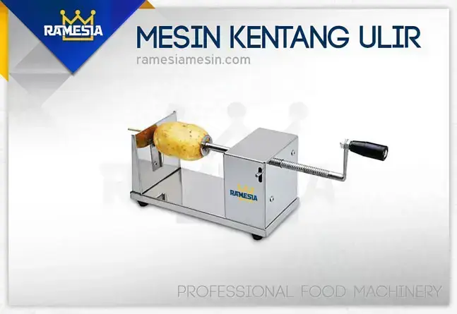 Mesin Kentang Ulir