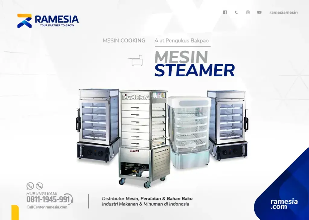 Mesin Steamer Banner