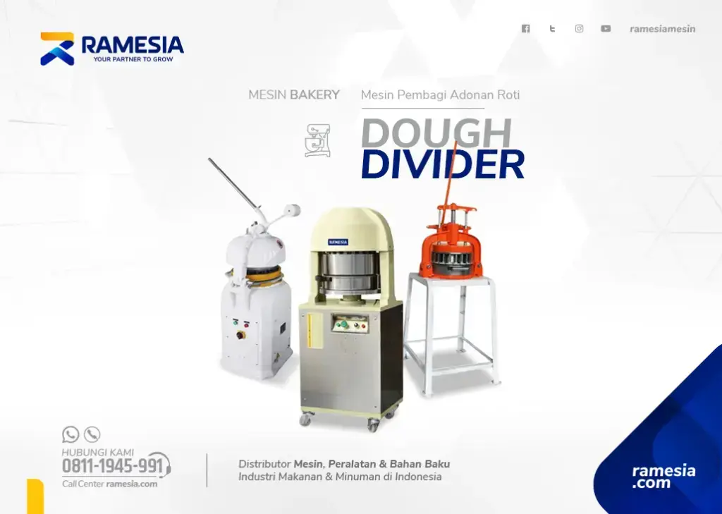 Dough Divider / Mesin Pembagi Adonan Banner