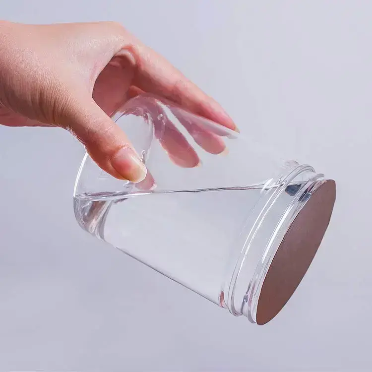 Kemasan cup dengan segel aluminium foil