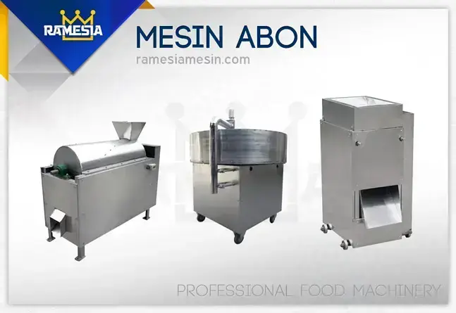 Mesin Pembuat Abon Mesin pembuat abon untuk olahan daging