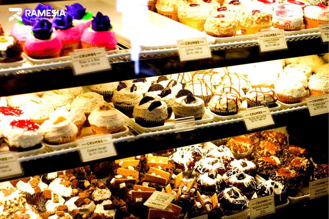 Cake Showcase Etalase Display Pendingin Kue Ramesia