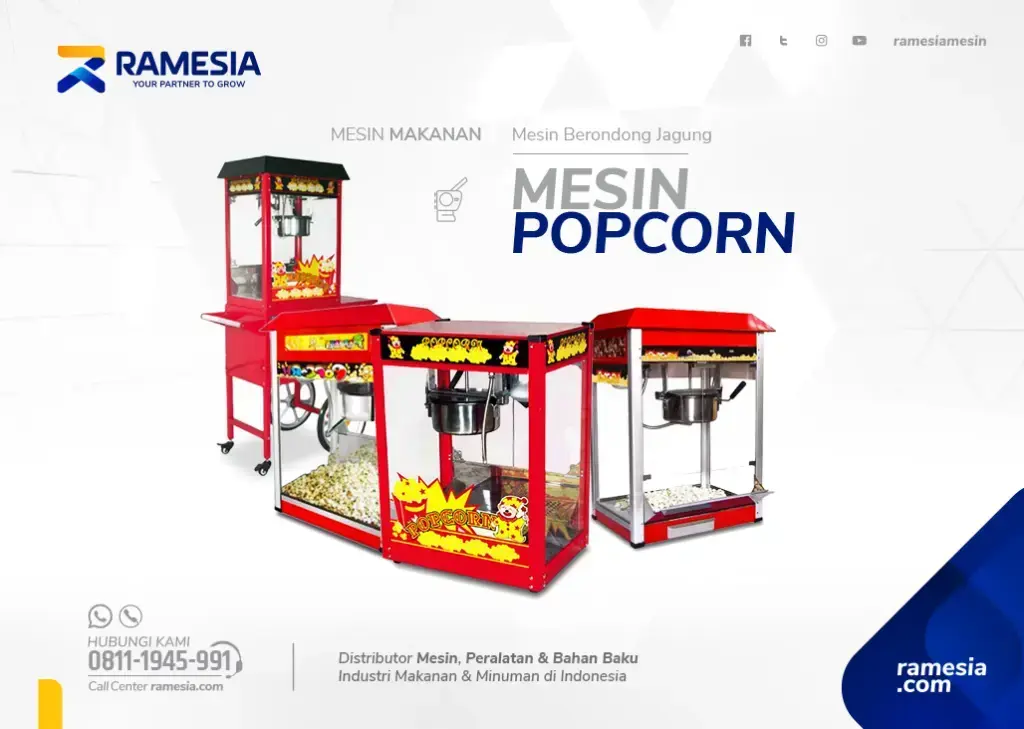 MESIN POPCORN BANNER