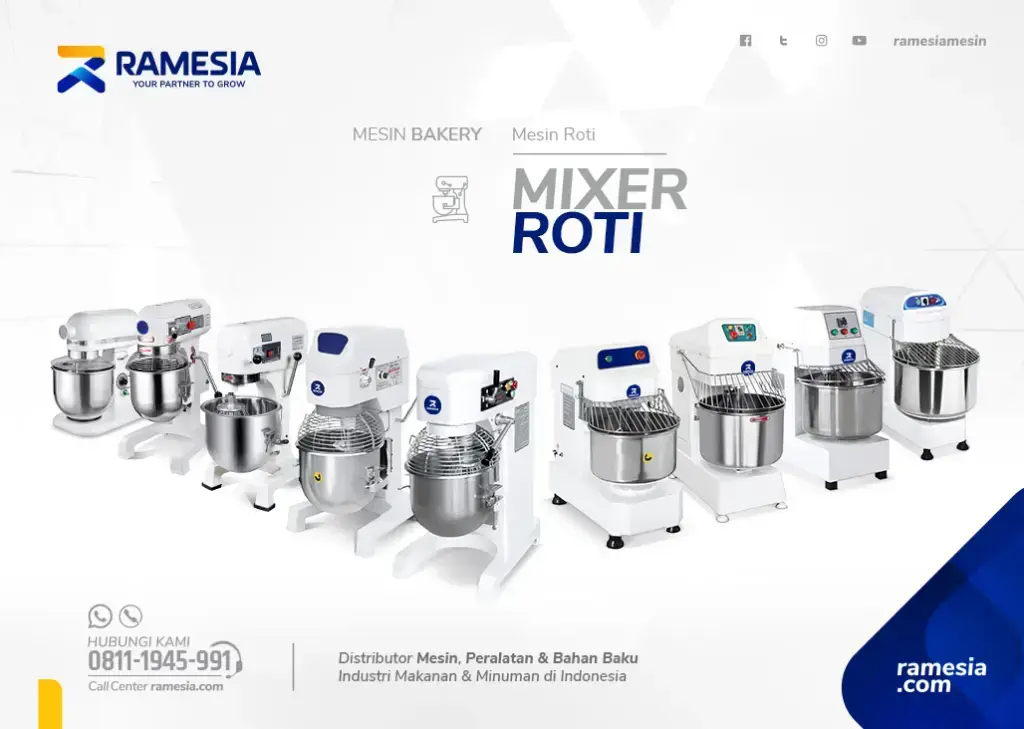 Spiral Mixer Roti Adonan Banner