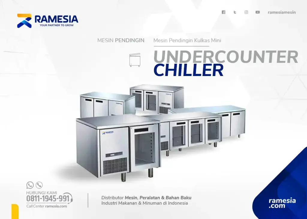 UNDERCOUNTER CHILLER BANNER