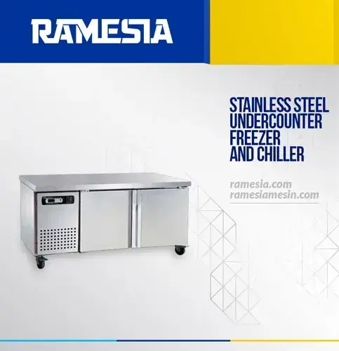 Under counter chiller stainless untuk dapur