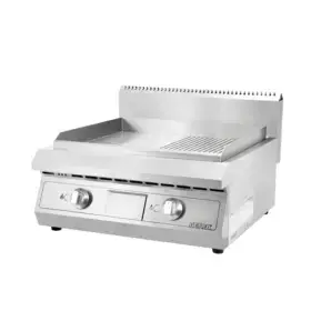 GETRA Gas Griddle Half Grooved ET GGR-60H