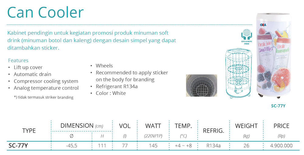 Banner Can Cooler GEA Banner Can Cooler GEA
