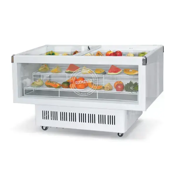 Display Chiller Buah dan Sayur Display chiller untuk buah dan sayur