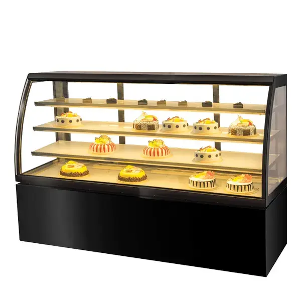 GEA Curved Glass Cake Showcase S-980A