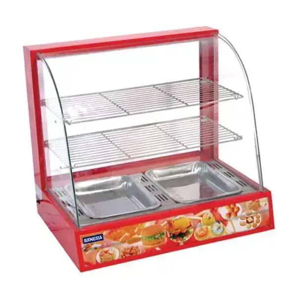 Display Warmer SHC DH 827 Display warmer SHC DH 827 merah dengan dua rak dan tiga tray