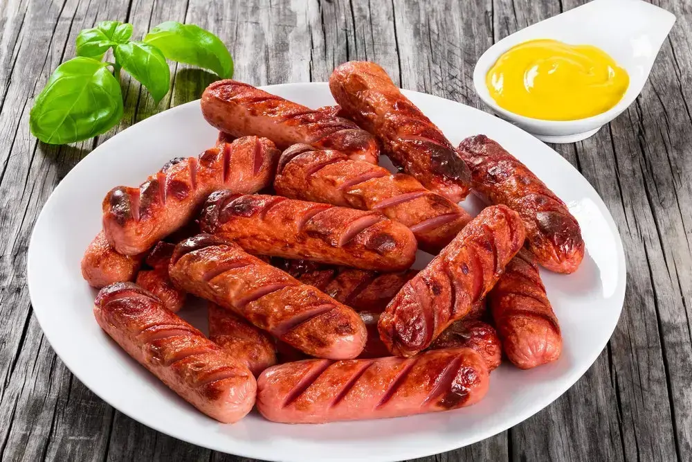 Sosis bakar matang untuk usaha kuliner