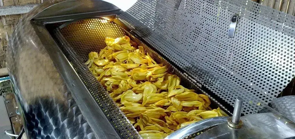 Keripik buah hasil vacuum frying