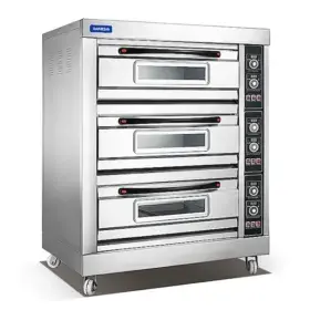 RAMESIA Gas Deck Oven 3 Deck