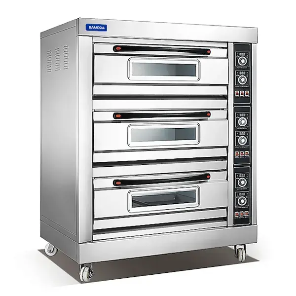 RAMESIA Gas Deck Oven 3 Deck