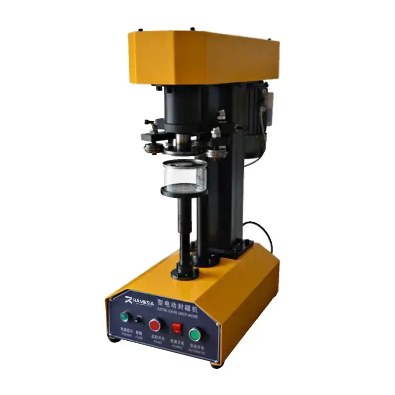 Mesin penutup kaleng seamer NYMS-200