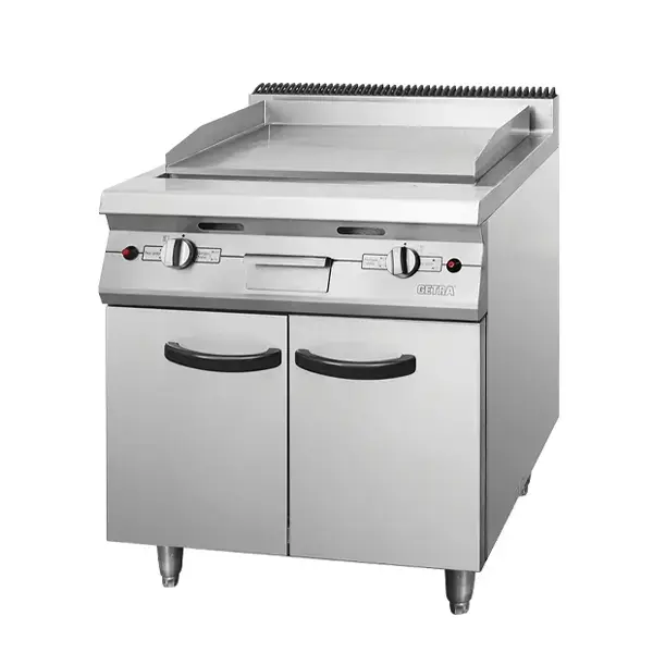 GETRA Gas Griddle Cabinet RPG-4 (All Flat)