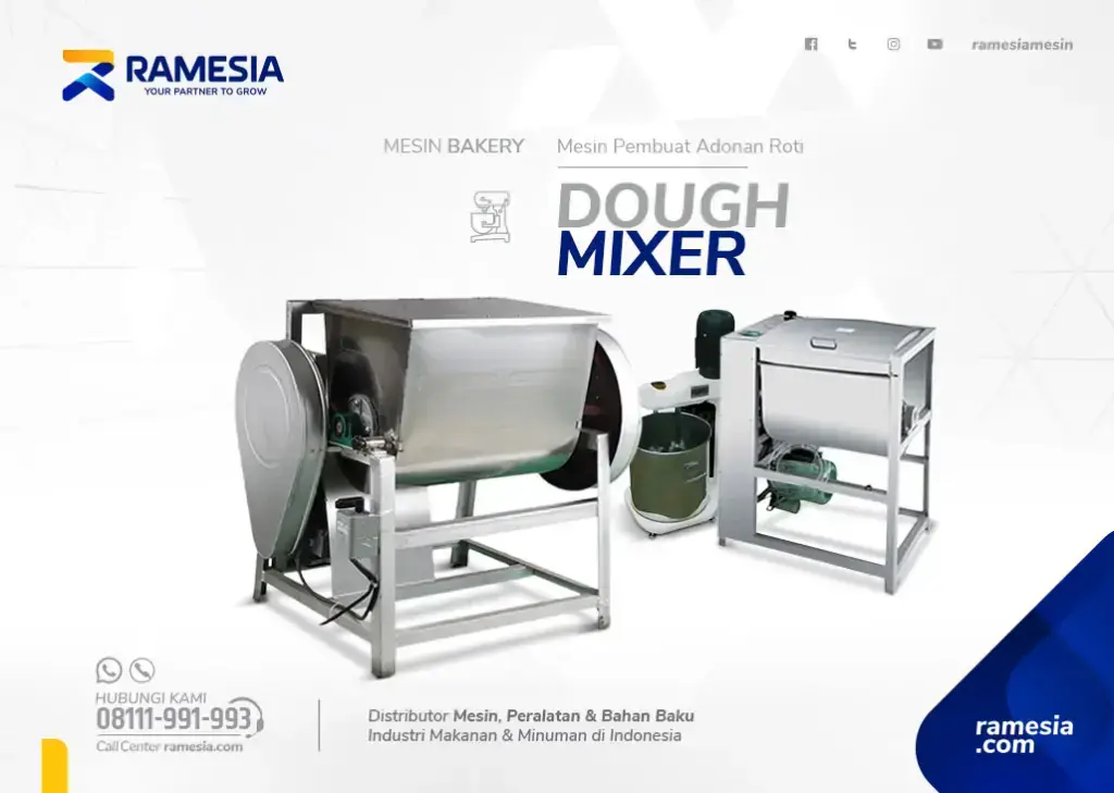 HORIZONTAL DOUGH MIXER