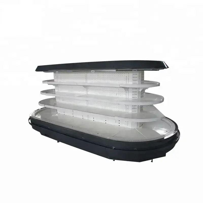 Island multideck opened chiller display