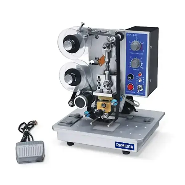 Mesin hot code printer untuk kode produksi