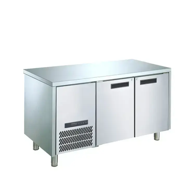 Under counter freezer stainless untuk dapur komersial
