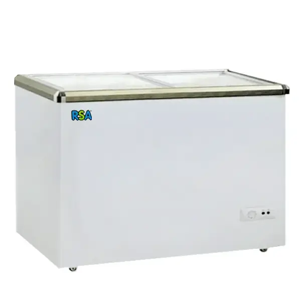 RSA Sliding Flat Glass Freezer XS-320