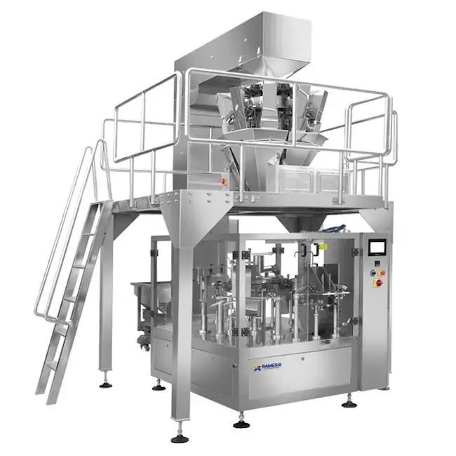 Mesin Packing Granule PNP6-8 200 Standing Pouch