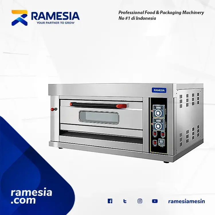 Oven Gas Roti 1 Deck 2 Loyang