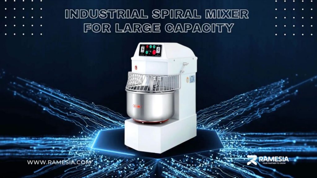 Cover Industrial Spiral Mixer Youtube