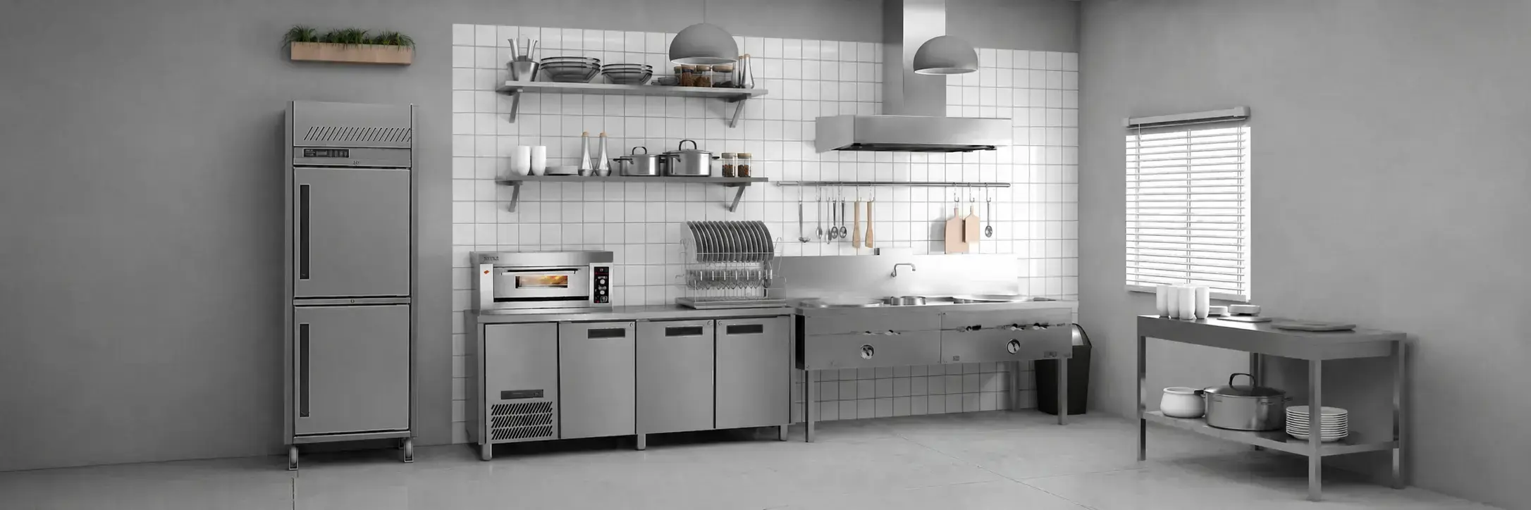 Dapur Industri Modern Ramesia